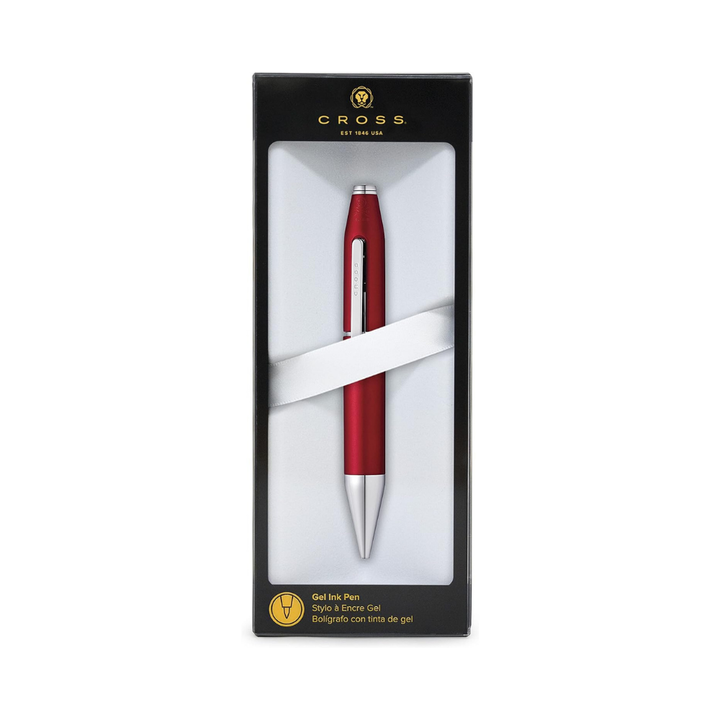 Cross X Refillable Gel Ink Rollerball Pen - Crimson Red