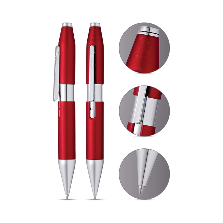 Cross X Refillable Gel Ink Rollerball Pen - Crimson Red
