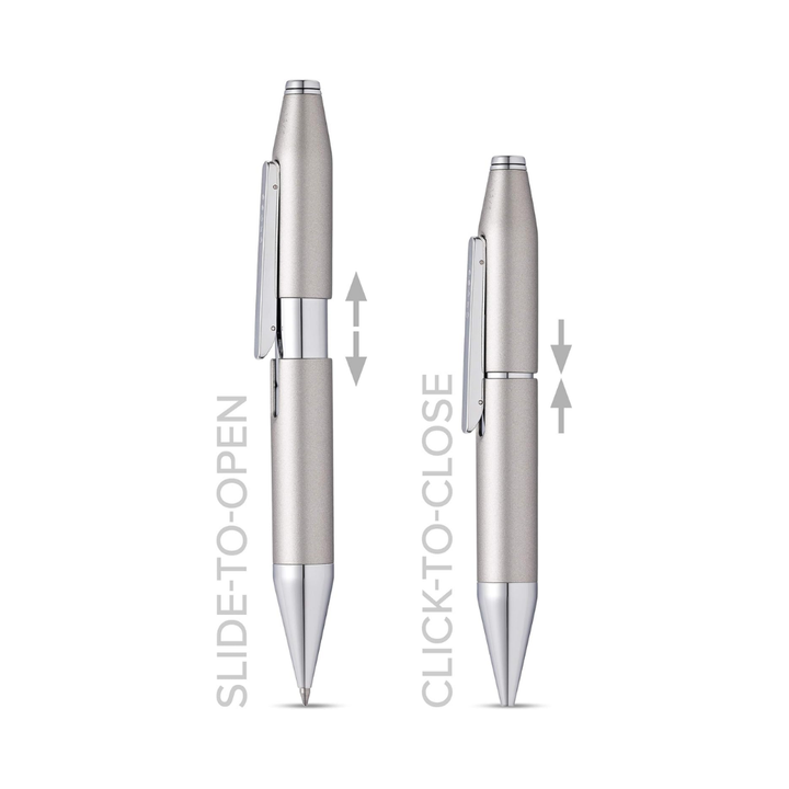 Cross X Refillable Gel Ink Rollerball Pen - Graphite Grey
