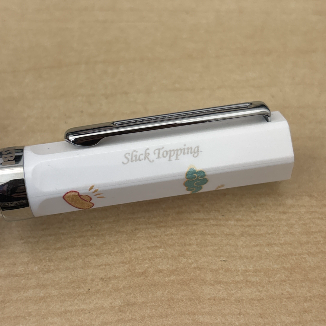 Custom Pen Engraving – Personalised Name Engraving on TWSBI ECO Fountain Pen White Horse at Cityluxe WorkRoom