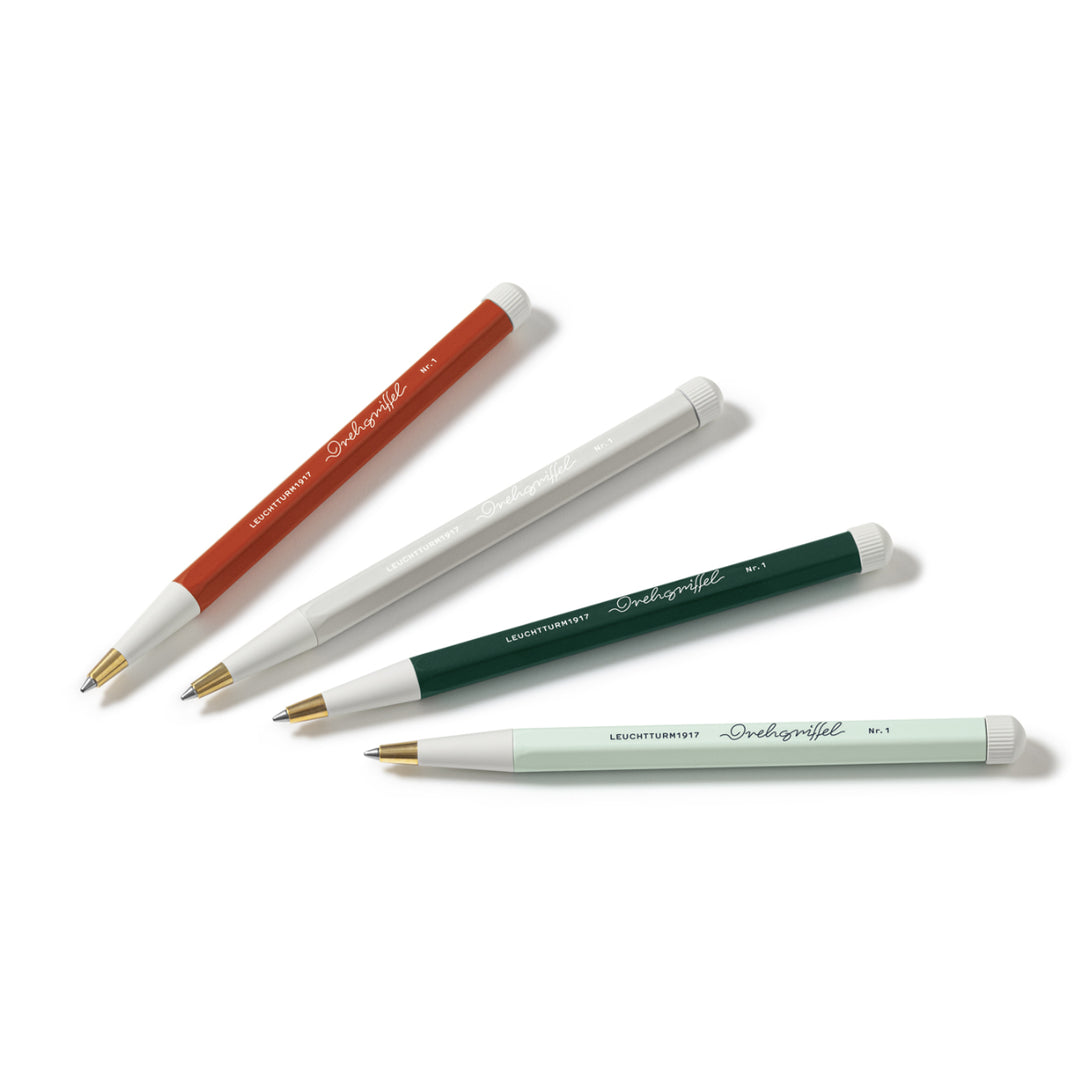 Leuchtturm1917 Natural Colours Drehgriffel Nr. 1 Ballpoint Pen - Mint Green — with packaging