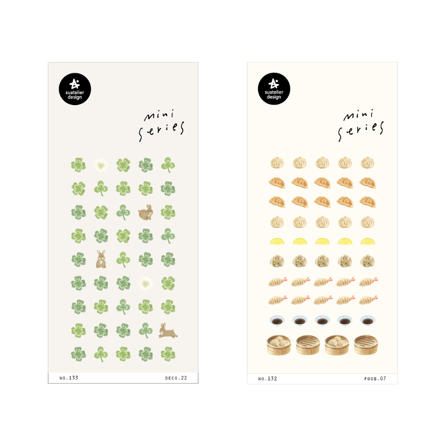 Suatelier Sticker Mini Series - Food.07 (Mandu) — angle view