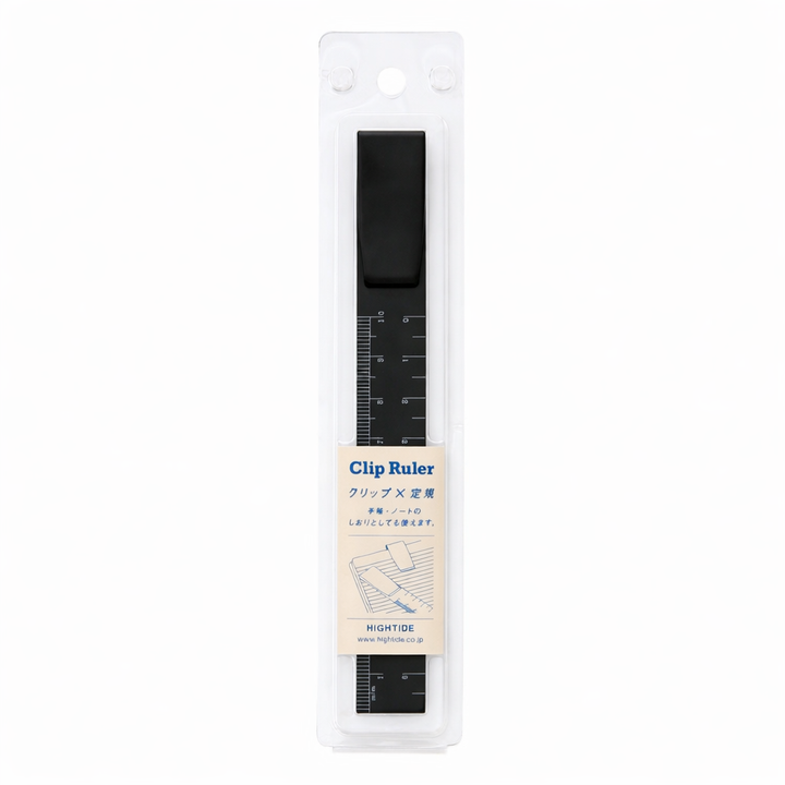 Hightide Clip Ruler - Black — detail view