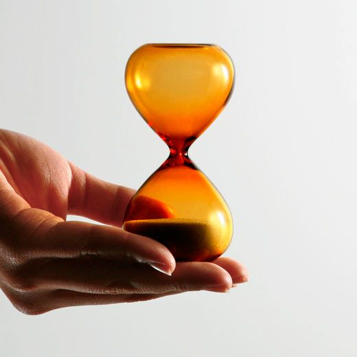 Hightide Hourglass M – Amber — side view