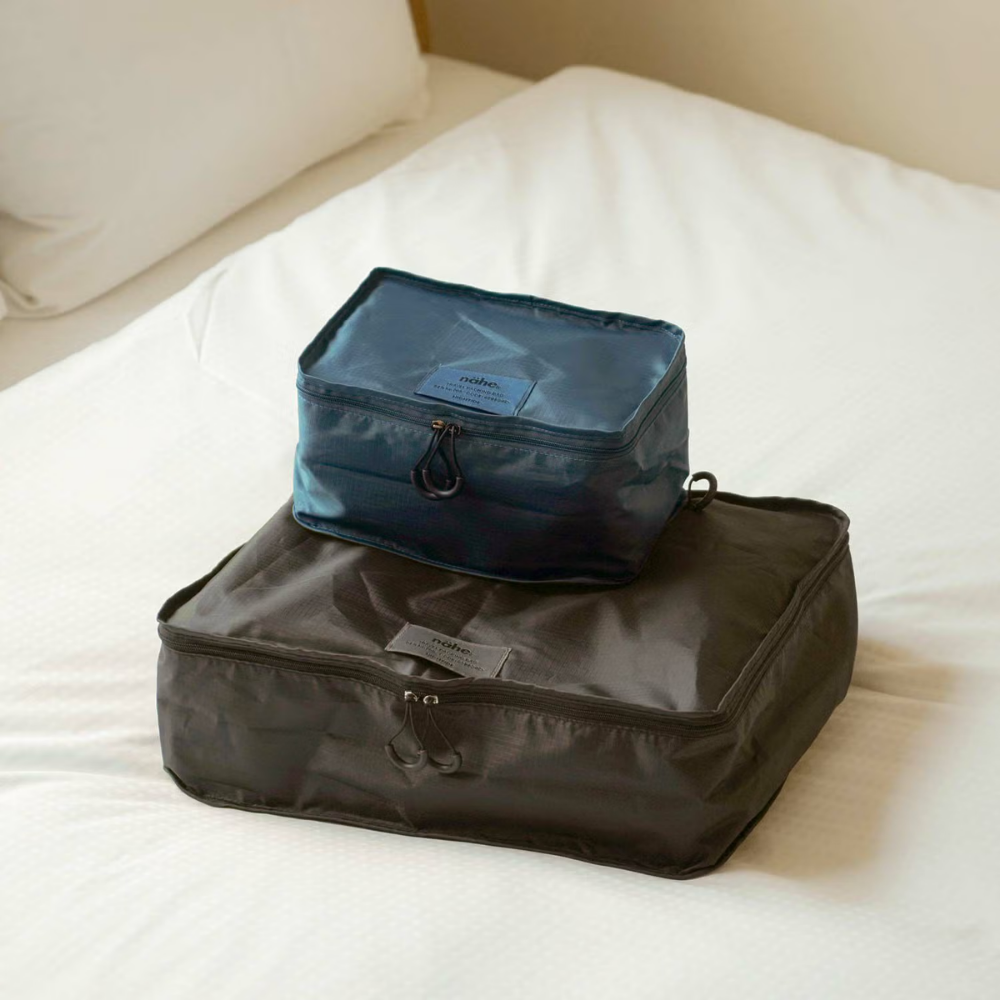 Hightide nahe Travel Packing Bag 3-Pack - Black