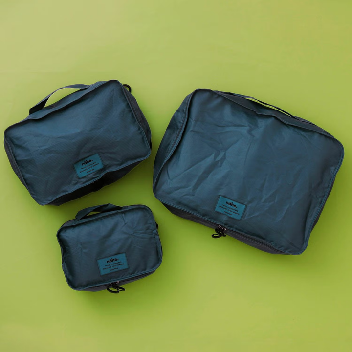 Hightide nahe Travel Packing Bag 3-Pack - Blue