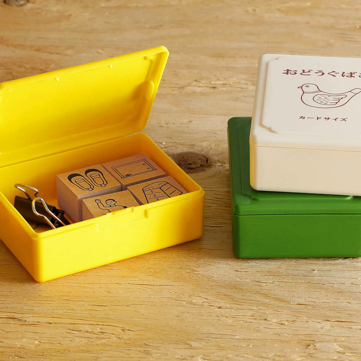 Hightide New Retro Mini Tool Box - Ivory — with packaging