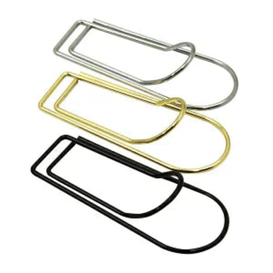 Hightide Pen Hook Clip - Silver — angle view