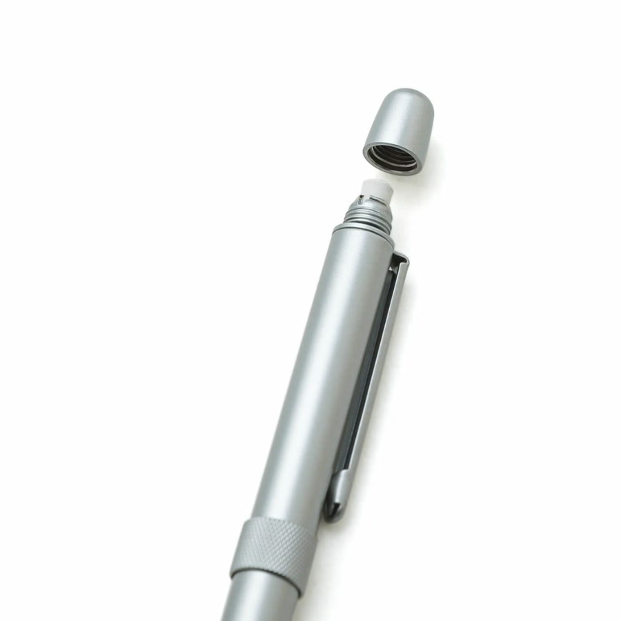 Hightide Penco Multi Pen – Silver — side view