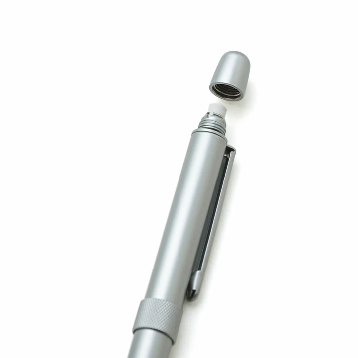 Hightide Penco Multi Pen – Silver — side view