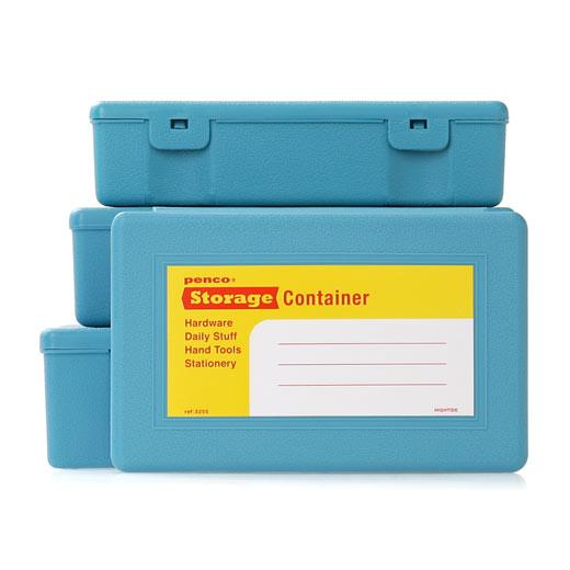 Penco Storage Container 4 in 1 - Light Blue — front view