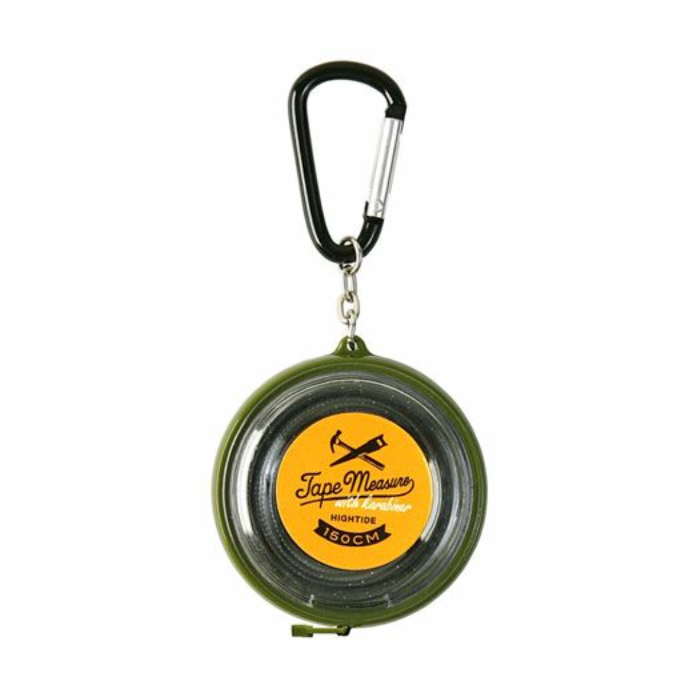 Hightide Tape Measure Khaki — roll front