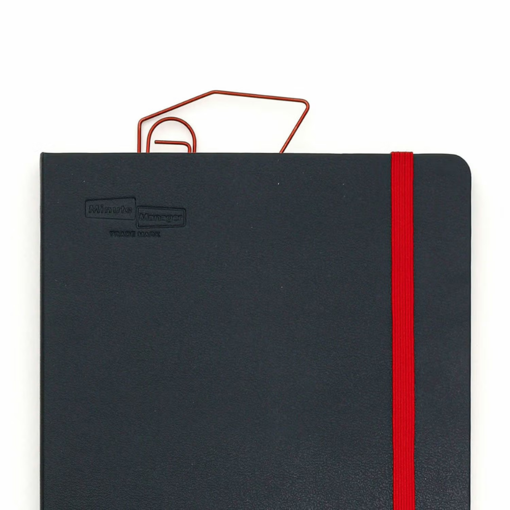 Hightide Wire Clip Bookmarker - Red — with packaging