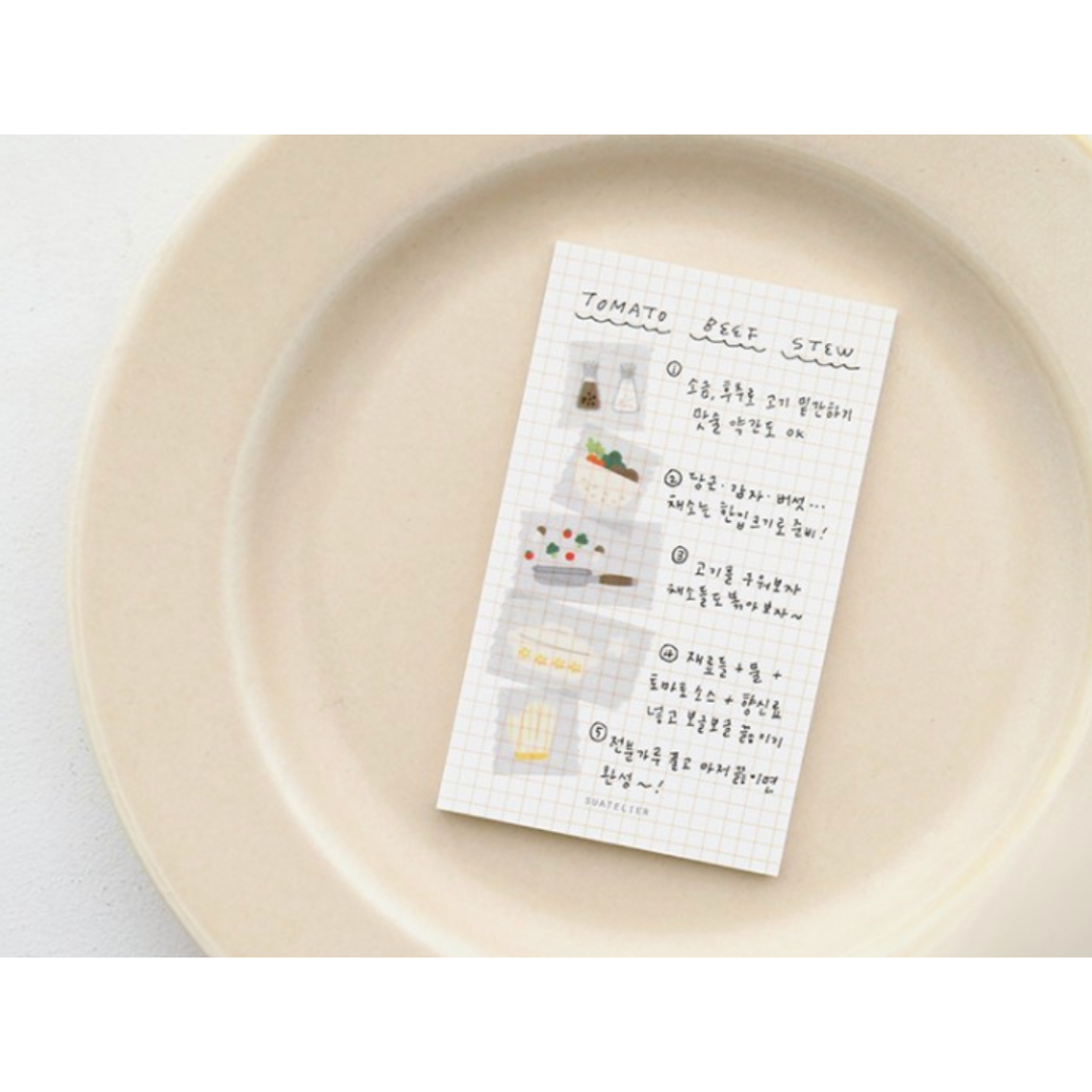 Suatelier Masking Tape - illust.03 — close-up