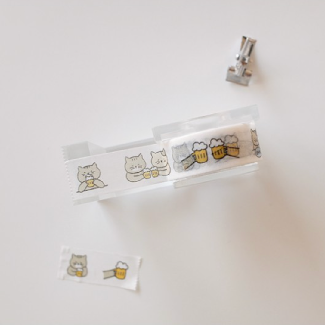 Suatelier Masking Tape - illust.06 — with packaging