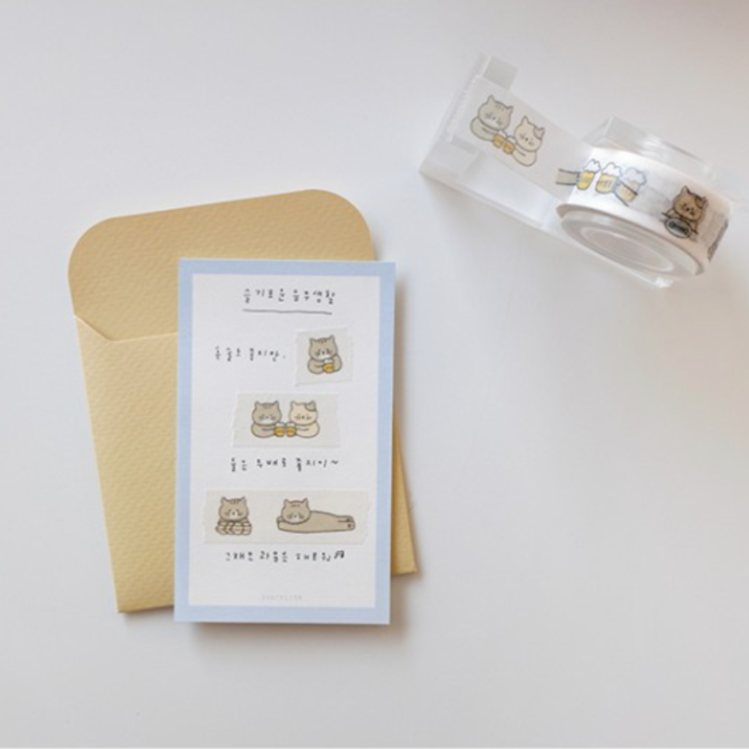 Suatelier Masking Tape - illust.06 — roll side