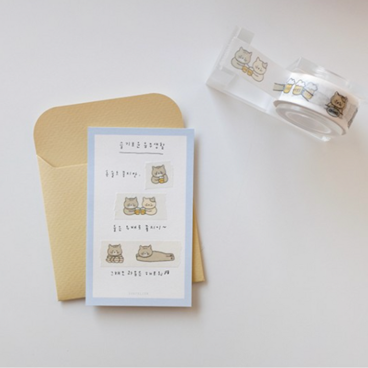 Suatelier Masking Tape - illust.06 — roll side