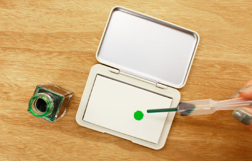 Sanby Ink Biyori Stamp Pad — with packaging