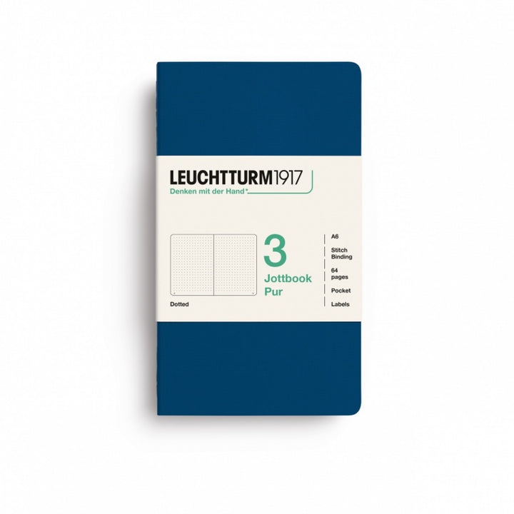 Leuchtturm1917 Jottbook Pur Pocket Dotted - Indigo
