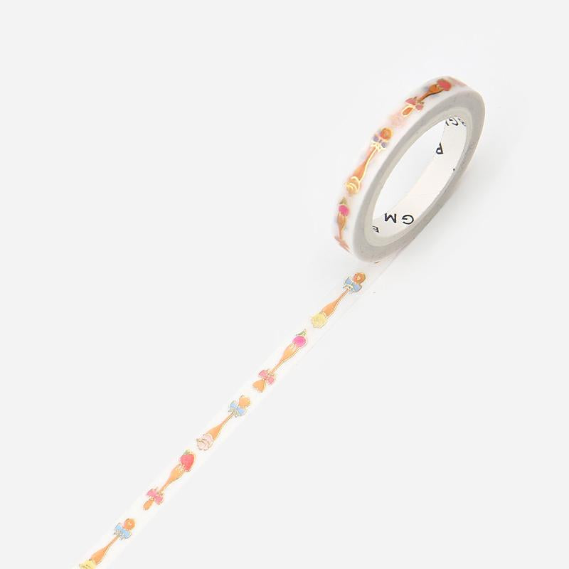 BGM Fork And Knife Masking Tape — pattern detail