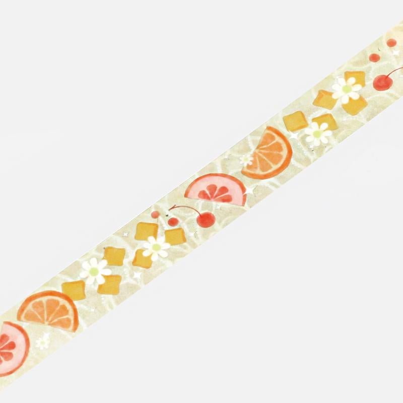 BGM Citrus Cider Clear Tape — pattern detail