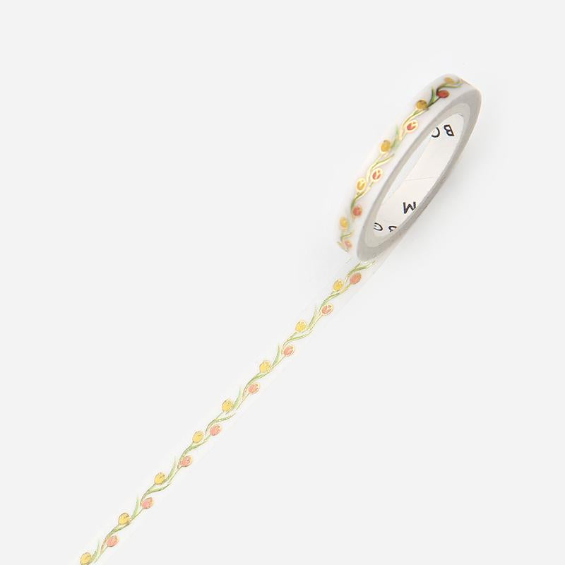 BGM Deco Tulip Masking Tape — pattern detail