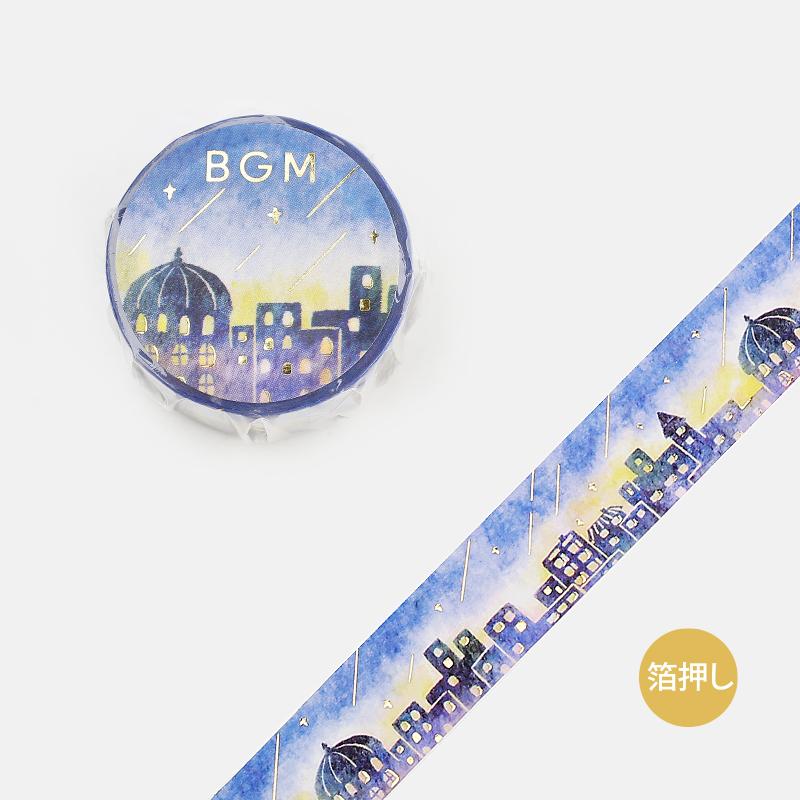 BGM Meteor City Masking Tape — roll front