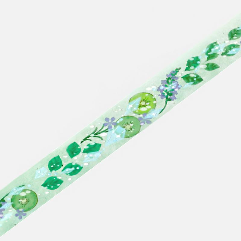 BGM Kiwi Fruit Cider Clear Tape — pattern detail