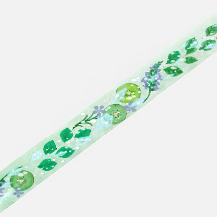 BGM Kiwi Fruit Cider Clear Tape — pattern detail