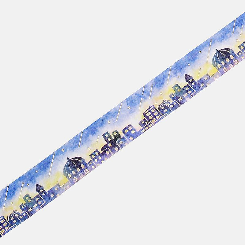 BGM Meteor City Masking Tape — pattern detail