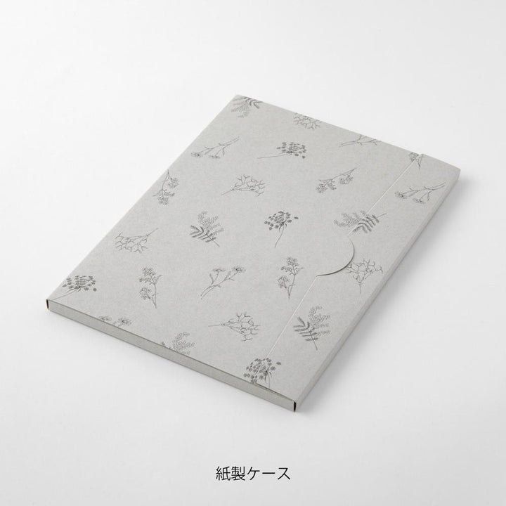 Midori Letter Set 315 Flower Color Washi Paper - Yellow — with packaging