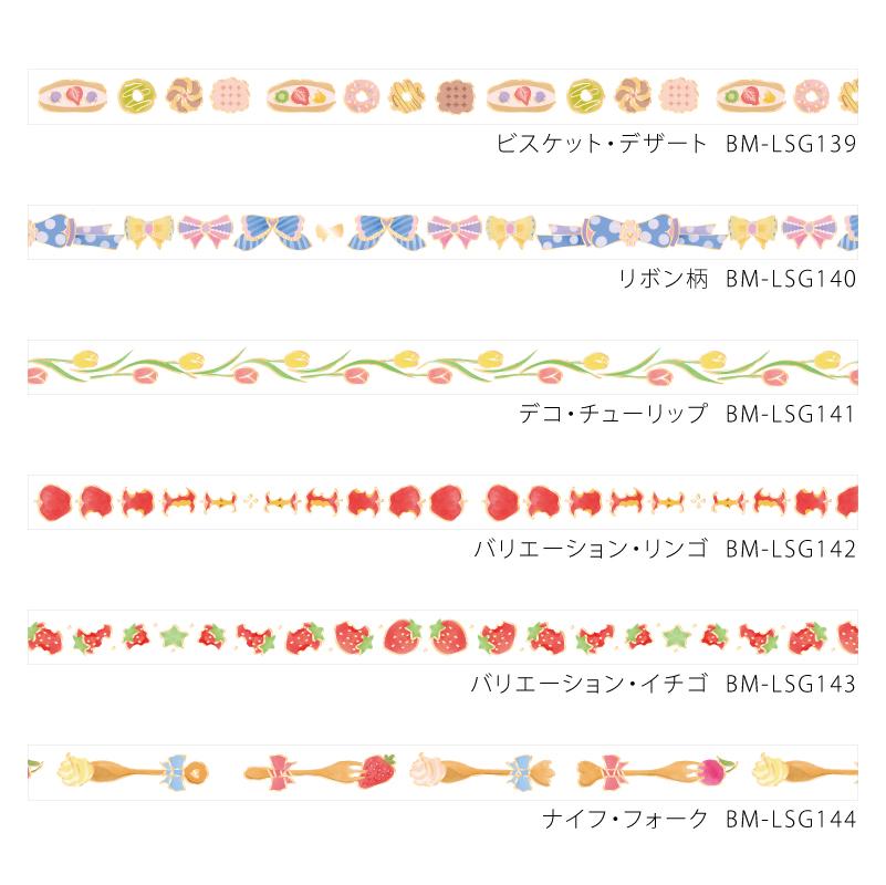 BGM Strawberry Masking Tape — colour swatch