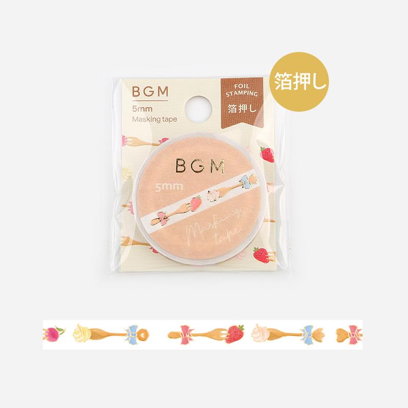 BGM Fork And Knife Masking Tape — roll front