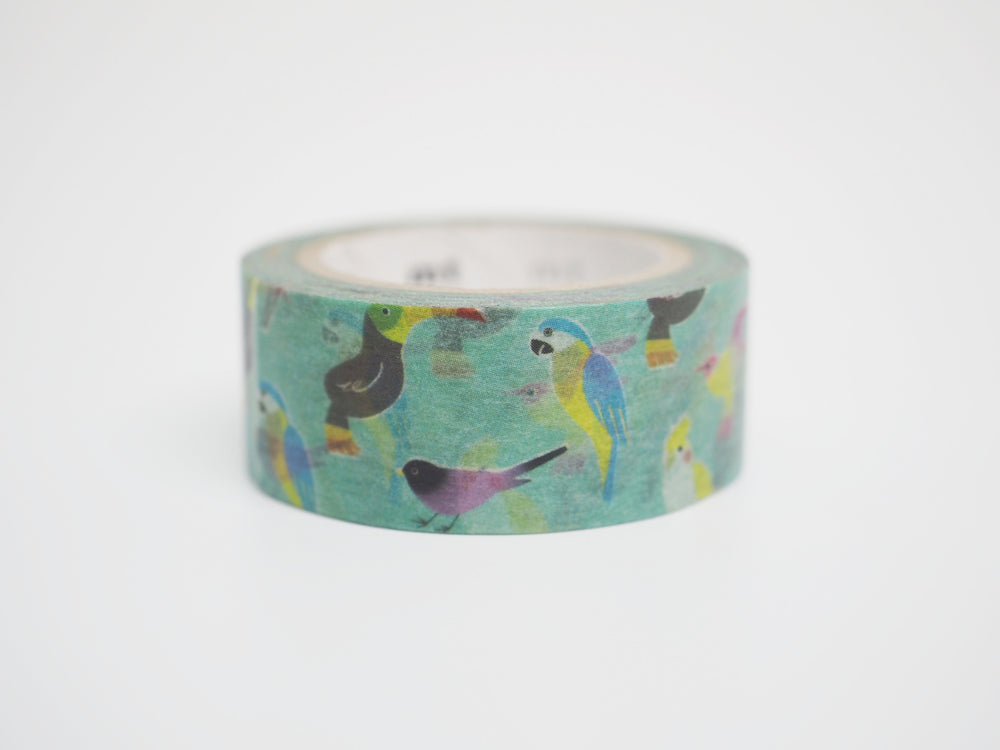 MT Limited Edition Washi Tape Singapore Bird — side view
