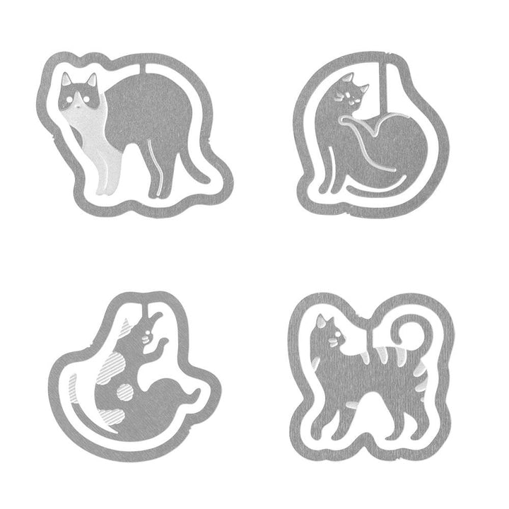 Midori E-Clips Paper Clip Etching Clips Dog / Cat / Rabbit / Bird / Zoo / Dinosaur/ Fruit/ Stationary