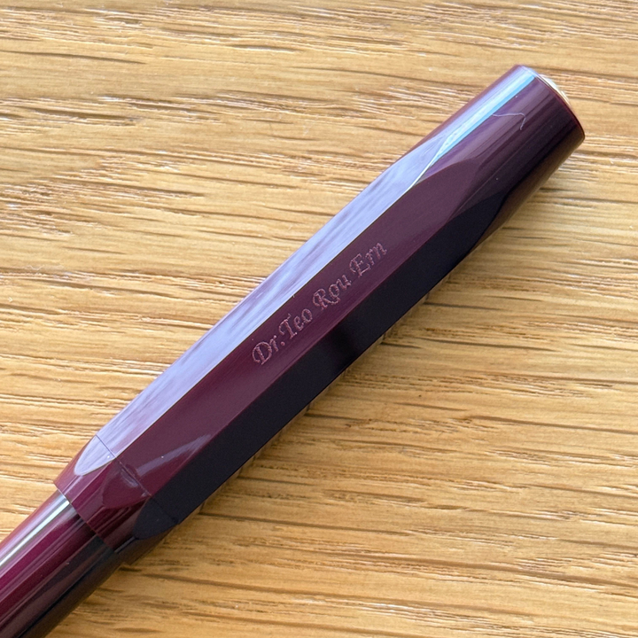 Kaweco Art Sport Fountain Pen Dark Blue Limited Edition 2018 Silver