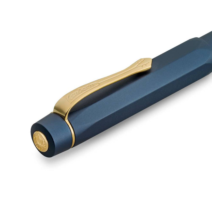 Kaweco Piston Sport AL Fountain Pen - Navy — engraving example