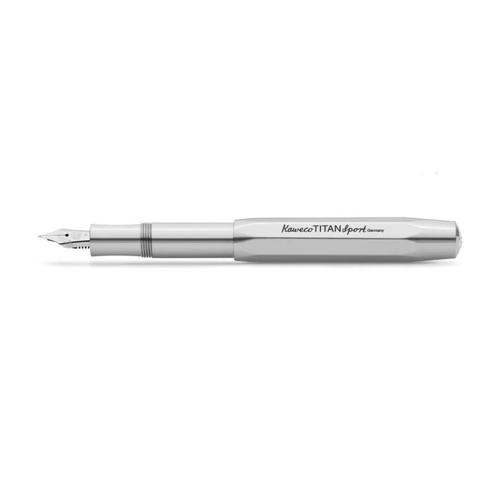 Kaweco TITAN Sport Fountain Pen | Solid Titanium Luxury Fountain Pen Made in Germany