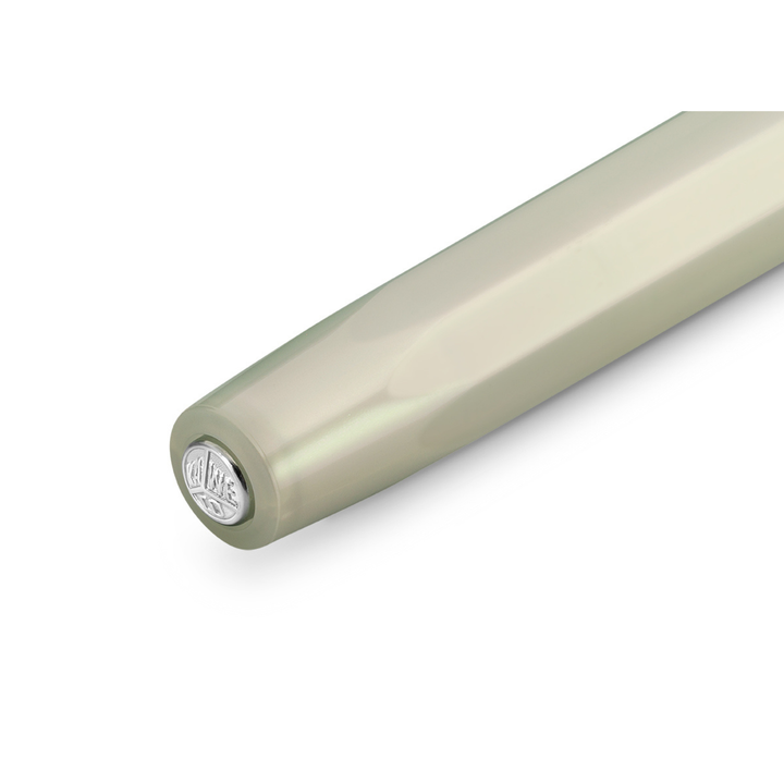 Kaweco Lunar Sport Fountain Pen - Light Green — nib close-up