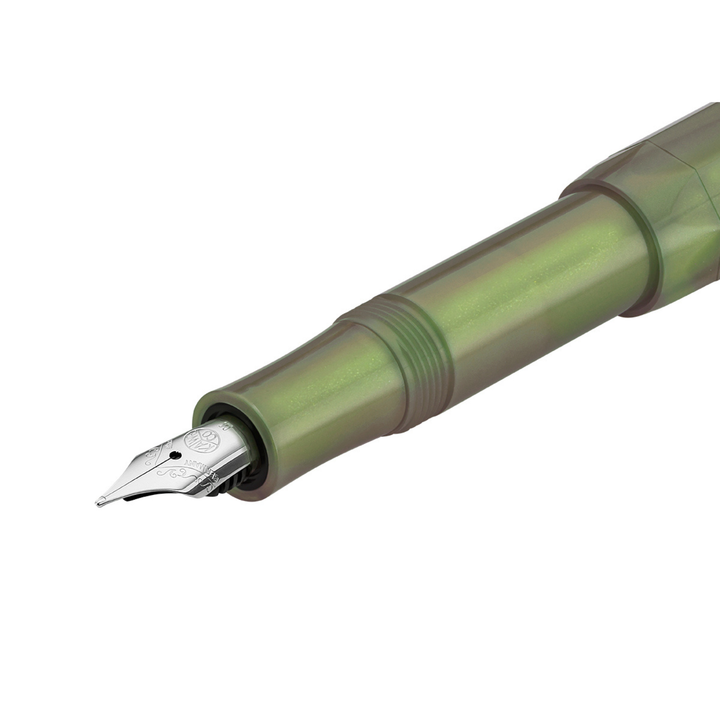 Kaweco Lunar Sport Fountain Pen - Shadow Green — with packaging