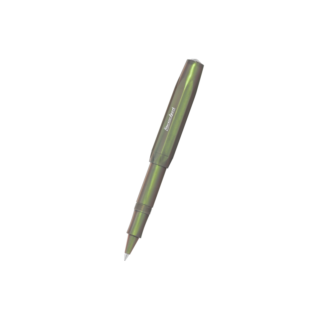 Kaweco Lunar Sport Gel Rollerball Pen - Shadow Green — capped