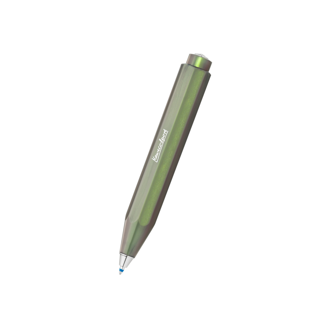 Kaweco Lunar Sport Ballpoint Pen - Shadow Green — capped