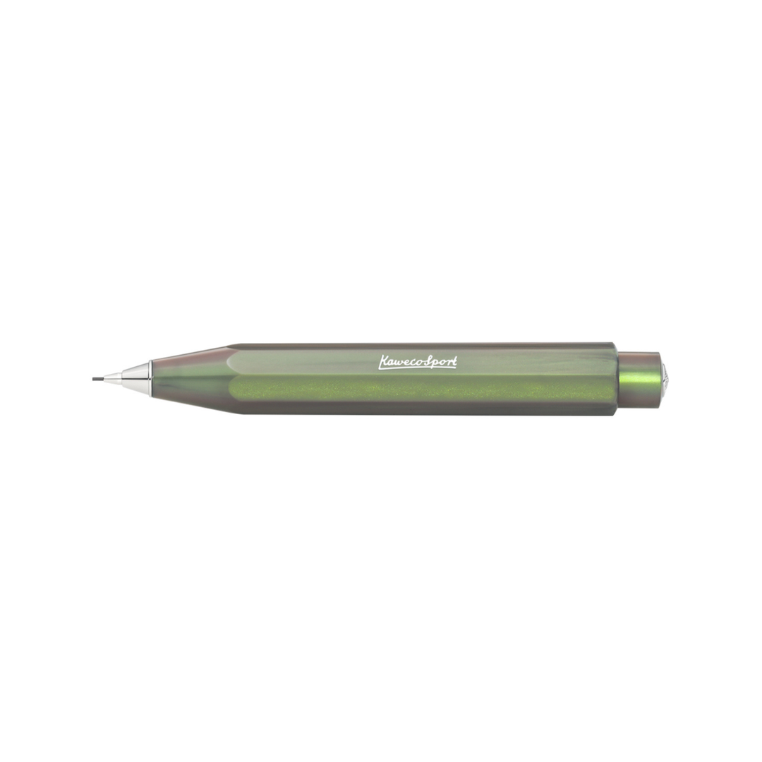 Kaweco Lunar Sport Mechanical Pencil - Shadow Green — tip detail