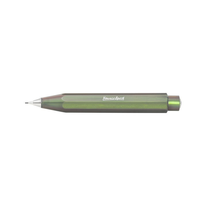 Kaweco Lunar Sport Mechanical Pencil - Shadow Green — tip detail