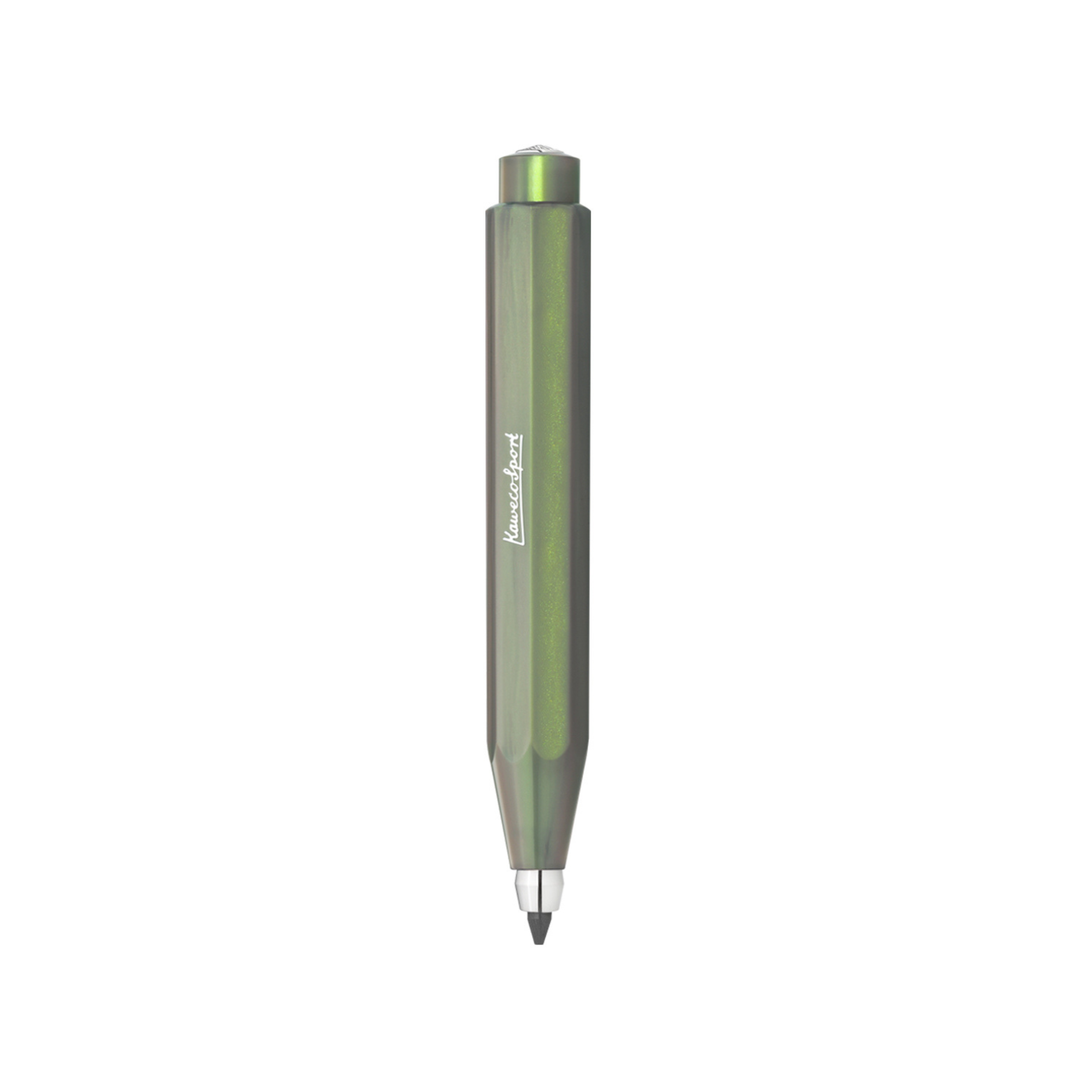 Kaweco Lunar Sport Clutch Pencil 3.2mm Shadow Green — lead extended