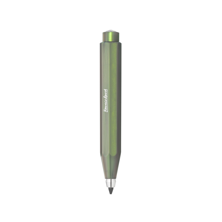 Kaweco Lunar Sport Clutch Pencil 3.2mm Shadow Green — lead extended