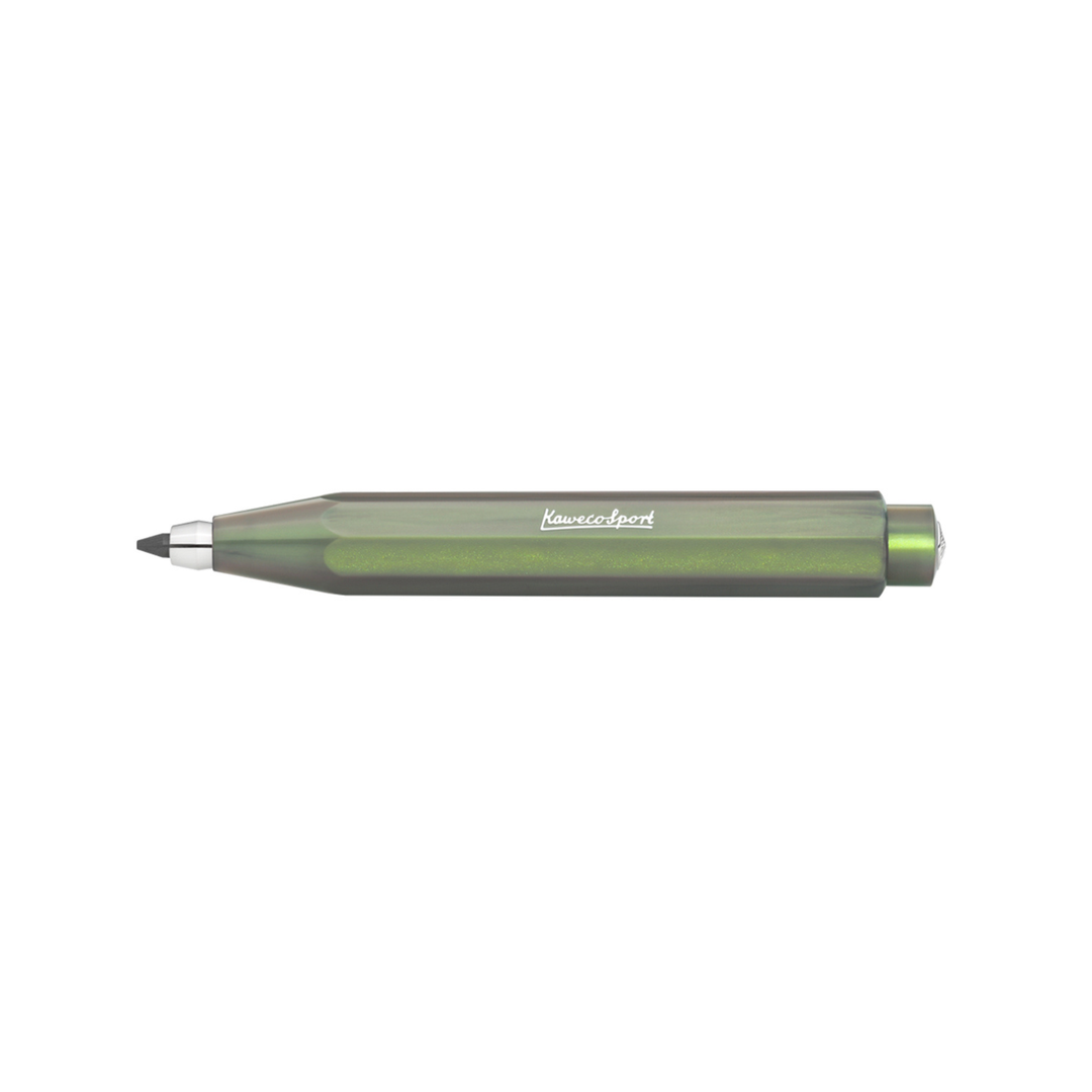 Kaweco Lunar Sport Clutch Pencil 3.2mm Shadow Green — tip detail