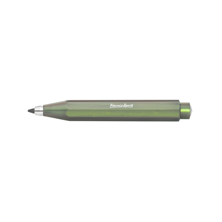 Kaweco Lunar Sport Clutch Pencil 3.2mm Shadow Green — tip detail