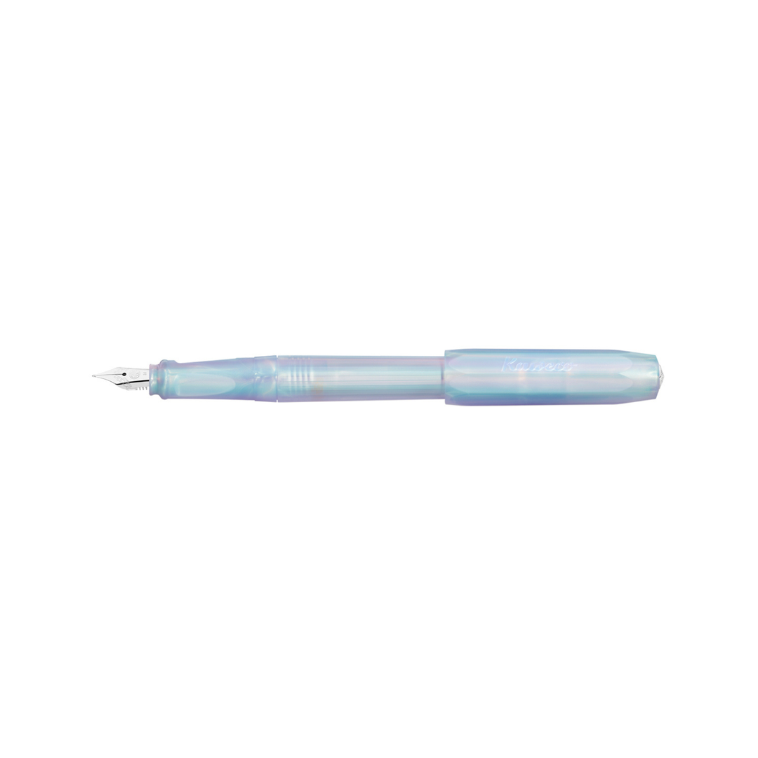 Kaweco PERKEO Fountain Pen in Iridescent Pearl — Kaweco fountain pen — precision nib writing instrument, at Cityluxe Singapore stationery store