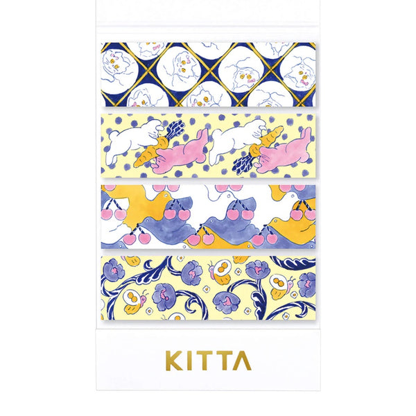 KITTA Masking Tape - Animal — roll front